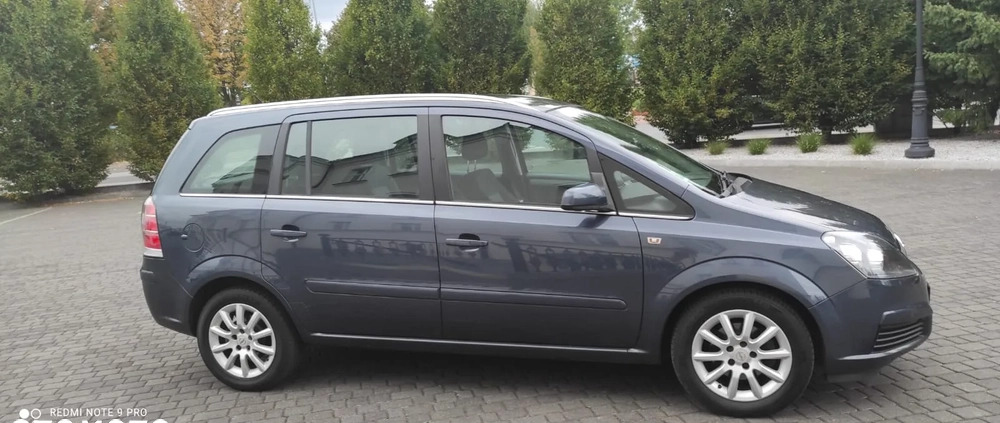 Opel Zafira cena 14999 przebieg: 167000, rok produkcji 2008 z Swarzędz małe 301
